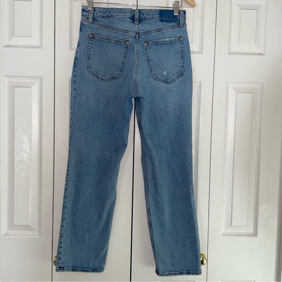 Abercrombie & fitch ripped the ‘90s straight ultra high rise Jean 29/8s - Picture 6 of 13